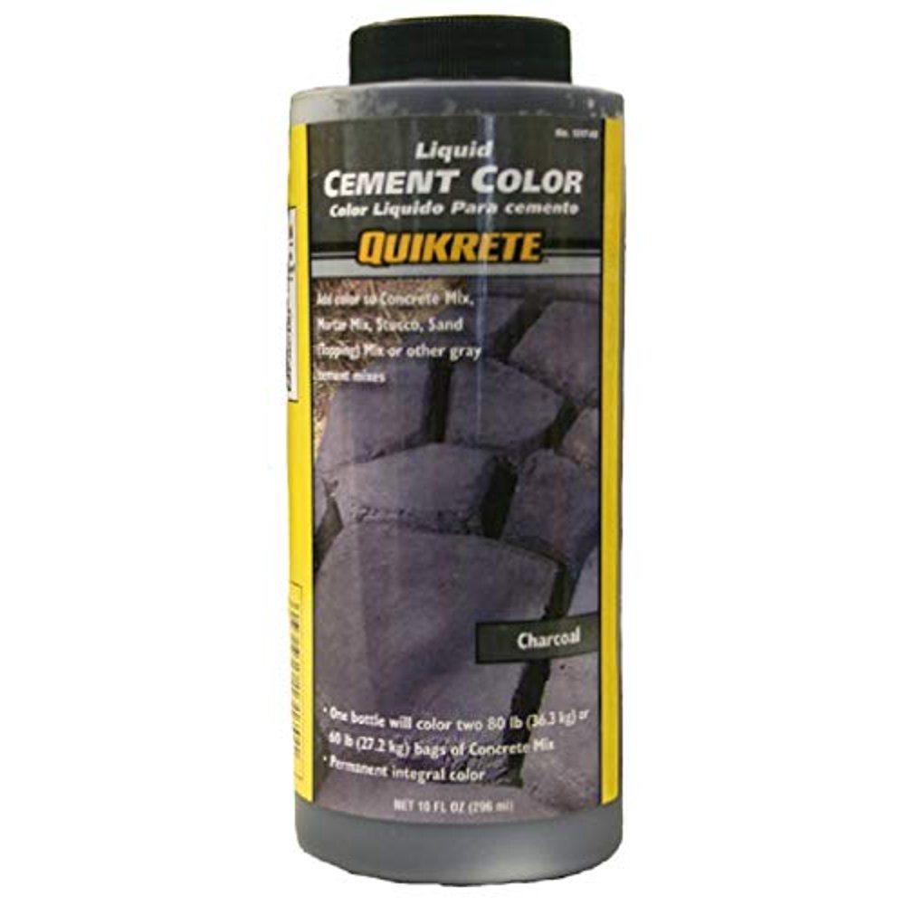 Quikrete 131700 Liquid Cement Color, 10oz, Charcoal