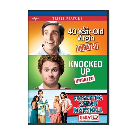 40 YEAR OLD VIRGIN/KNOCKED UP/FORGETTING SARAH MARSHALL(DVD-NLA (DVD)