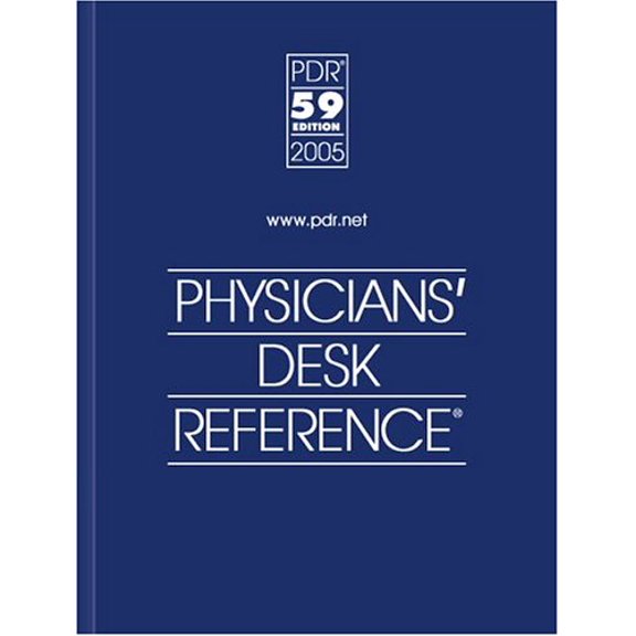 Pre-Owned Physicians Desk Reference 2005 (Hardcover) 156363497X 9781563634970