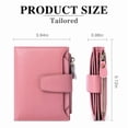 thumbnail image 2 of FALAN MULE Small Wallet for Women Leather Bifold Compact RFID Blocking Small Womens Wallet Purse, 2 of 6