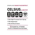 thumbnail image 3 of CELSIUS Sparkling Mango Passionfruit, Functional Energy Drink 12 fl oz Single Can, 3 of 5