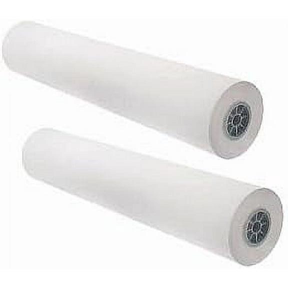 24"x300' Inkjet Plotter Paper, 2 Rolls