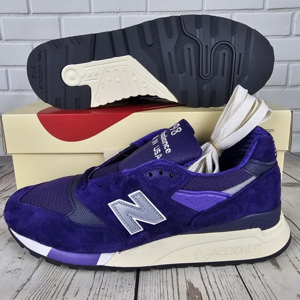 New Balance 998 Teddy Santis Made In USA Men 10.5 / Women 12 Plum Purple U998TE?