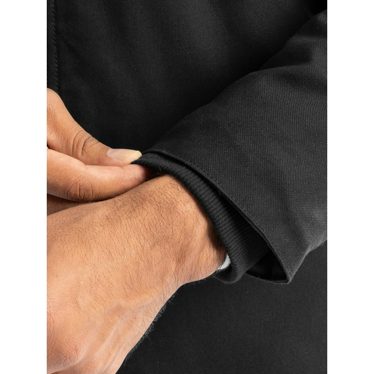 Wrangler Workwear Men's Quilted Lined Work Shirt Jacket with Wrangler Workwear Men's Quilted Lined Work Shirt Jacket with