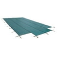 thumbnail image 3 of Blue Wave 18' x 36' Rectangular Mesh In-Ground Pool Safety Cover with 4' x 8' Center Step - Green, 3 of 10