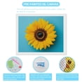 thumbnail image 6 of Diamond Art Kits for Adults, Golden Sunflower in BlueDiamond Painting Kits for Beginners, Frameless Round 5D Full Drill Diamonds Art Pictures Gem Art Crafts Home Decor Gifts, 6 of 8