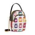 thumbnail image 7 of FORMRS Crossbody Bag for Women Quilted Travel Shoulder Cell Phone Purse with Chain Strap Handbag, Colorful Jam, 7 of 7