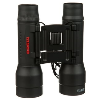 Tasco® Essentials Zoom 8-24x25mm Porro Prism Binoculars, Black