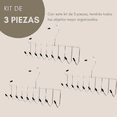 thumbnail image 2 of Kit de 3 Ganchos multiusos acero inoxidable, 2 of 6