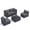 Grey, variant on ELPOSUN 7 Pieces Patio Furniture Set, Outdoor Furniture Sectional Rattan Sofa for Backyard Garden Dark Grey