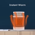 thumbnail image 4 of Ventilador caliente Calentador de escritorio PTC Calefacción Hogar Oficina Calentador pequeño 3 en 1 Calentador de espacio Humidificador Luz nocturna Invierno Calentamiento instantáneo Romacci Ventilador caliente, 4 of 7
