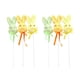 thumbnail image 1 of 6 piezas adornos de conejo de pascua accesorios de ramo de flores accesorios de diseño de festival, 1 of 6
