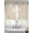 Light Brown, variant on Turquoise Coastal Sheer Curtains 54 Inch Length 2 Panels Set, Nautical Coral Starfish Shell Seahorse Ocean Voile Window Treatment Rod Pocket Short Kitchen Curtains Drapes for Bedroom 52"x54"x2