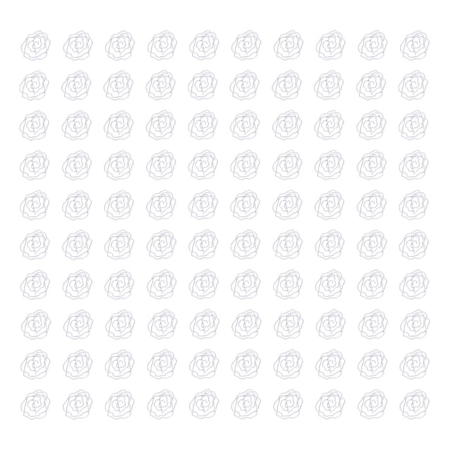 100 clips de papel en forma de rosa con mayor resistencia al deslizamiento, clips de papel metálicos ligeros para oficina y escuela