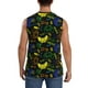 thumbnail image 4 of Balery Game Play Camisetas sin mangas para hombre, absorbe la humedad y protege contra el mal olor.-Large, 4 of 7