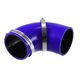 thumbnail image 1 of Manguera de Silicona Unique Bargains 76mm 3' ID 90 Grados Codo Azul, 1 of 1