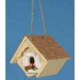 thumbnail image 3 of CC Home Furnishings 8" Beige and Brown Cottage Outdoor Garden Birdhouse, 3 of 3
