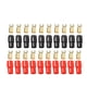 thumbnail image 2 of 10 Pares 4 Awg Coche Audio Alimentación Tierra Cable Fork Terminal Conector Latón, 2 of 9