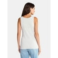 thumbnail image 3 of Time and Tru Women's Maternity Non Shirred Tank Top, Sizes S-XXL, 3 of 5