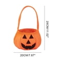 thumbnail image 2 of Halloween Trick or Treat Bags for Kids Candy Bags Large Reusable Pumpkin Bags Tote Bags for Trick or Treating Party Favor Bags for Halloween, 2 of 9
