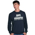 thumbnail image 4 of Dad Knows A lot Grandpa Everything Men's Long Sleeve Tee T Shirt Brisco Brands M, 4 of 6