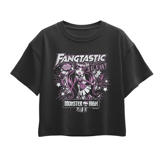 Monster High - Fangtastic Tour - Youth Girls Boxy T-Shirt