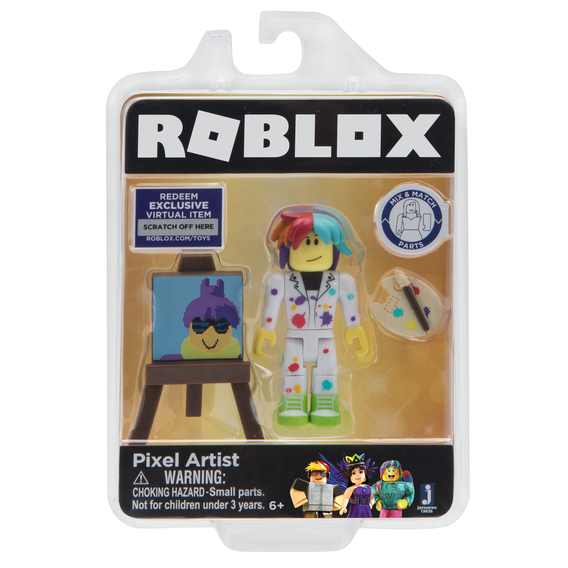 Roblox Celebrity Collection Pixel Artist Figure Pack Walmart Com