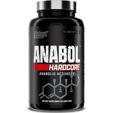 Nutrex Research Anabol Hardcore Muscle Builder and Hardening Agent, 60 Pills