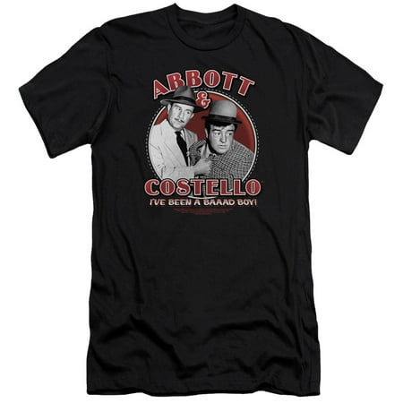 Abbott & Costello - Bad Boy - Premium Slim Fit Short Sleeve Shirt - X-Large