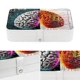 thumbnail image 4 of Brain Portable PU Leather Jewelry Organizer Display Case with Removable Compartment, Earring Holder, and Jewelry Stand, 4 of 6