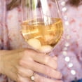 thumbnail image 6 of Twine Rose Quartz Wine Gems, Whiskey Gifts, Whiskey Stones Set of 6, Pink, 6 of 9