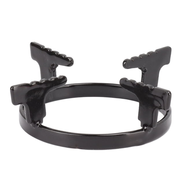 Rejilla para wok de acero inoxidable para cocina a gas, soporte de cocina resistente a la oxidación, soporte portátil para utensilios de cocina de hierro fundido