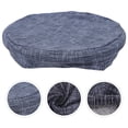 thumbnail image 4 of 2pcs Round Bar Stool Seat Covers Washable Stool Cushion Slipcover Bar Chair Cover, 4 of 9