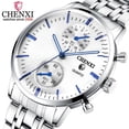thumbnail image 2 of CHENXI Top Luxury Brand Mens Sport Watches Full Steel Waterproof Quartz Watch Men Fashion Chronograph Clock Date Wrist Watch, 2 of 7