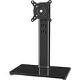 thumbnail image 1 of Single LCD Computer Monitor Standing Desk Stand Mount Riser for to screen with Swivel Height Adjustable Rotation Vesa Base Stand Holds One () Screen up to Lbs(HTB, 1 of 9