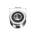 thumbnail image 4 of 12 Packs SG22 U Groove Track Guide Bearing 8x22.5x14.5mm U Groove Roller Wheel (GCr15) Chrome Steel Bearings, 4 of 4