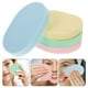 thumbnail image 4 of ColoMX Esponjas faciales ovaladas de 4 uds, esponja de limpieza Facial, depuradores faciales portátiles, esponjas para lavado de cara, 4 of 7