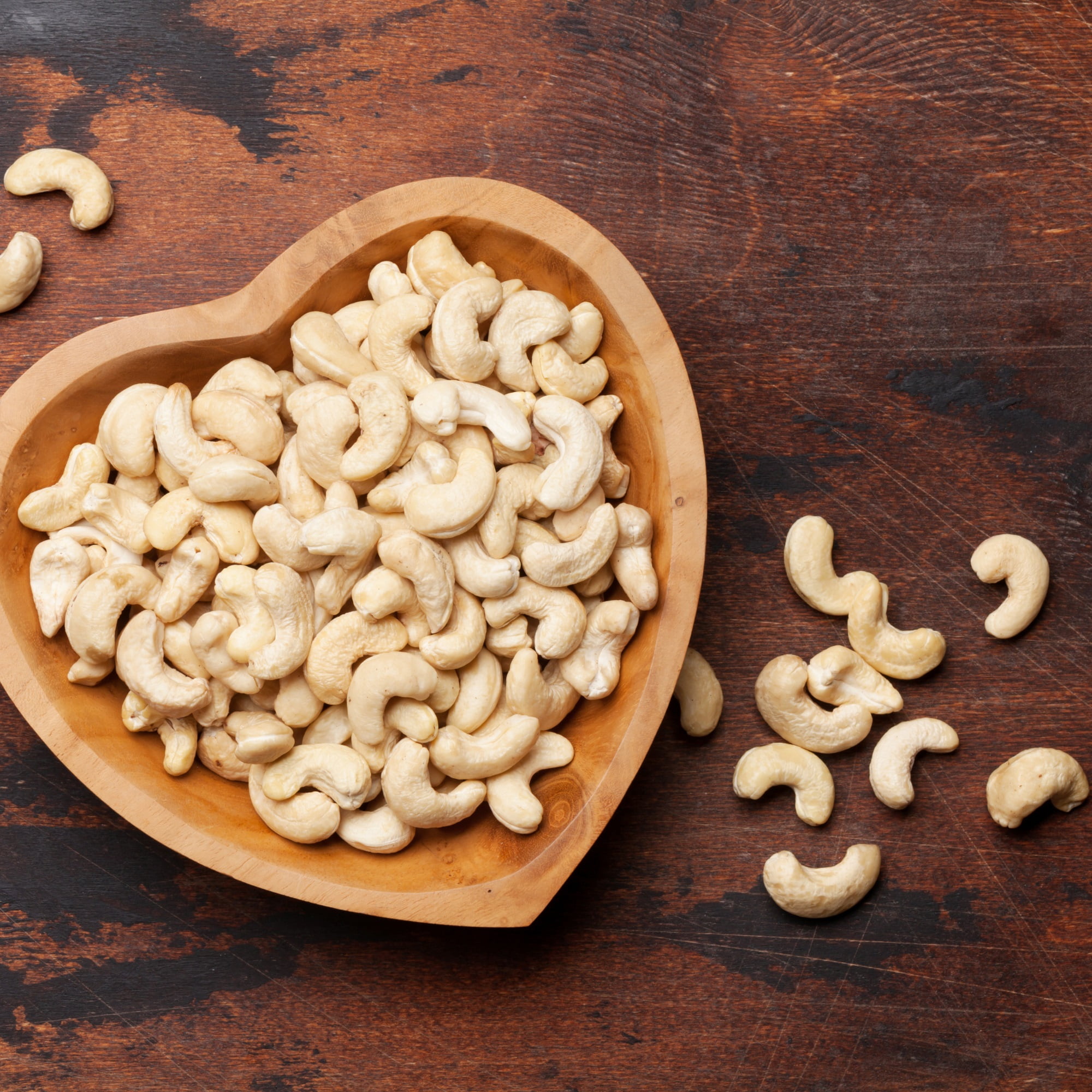 We Got Nuts Raw Unsalted Cashews, Whole Shelled Snack Nuts, Kosher, 5 lb, 80 oz, Resealable Pouch
