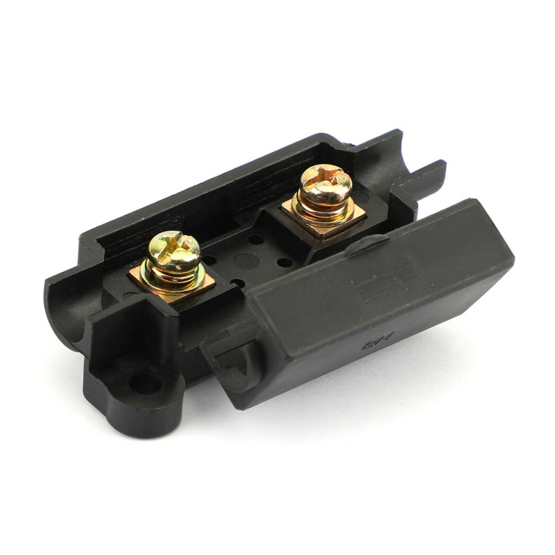 60 Amp In line Fuse Box Holder Set With Midi Fuse Terminal Heat Shrink Car Air Conditioner Fuse Accessories