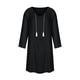 thumbnail image 4 of Vestido de mujer Vintage Casual Vestido con cuello en V Manga larga Suelto con flecos Midi Vestido Pompotops  ghjkhdj17294, 4 of 8