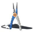 thumbnail image 3 of Multi functional Fishing Pliers Scissors Cutter Hook Remover Tool Saltwater Blue, 3 of 6
