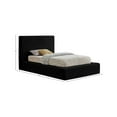 thumbnail image 3 of Meridian Furniture Dexter Black Corduroy Twin Bed, 3 of 7