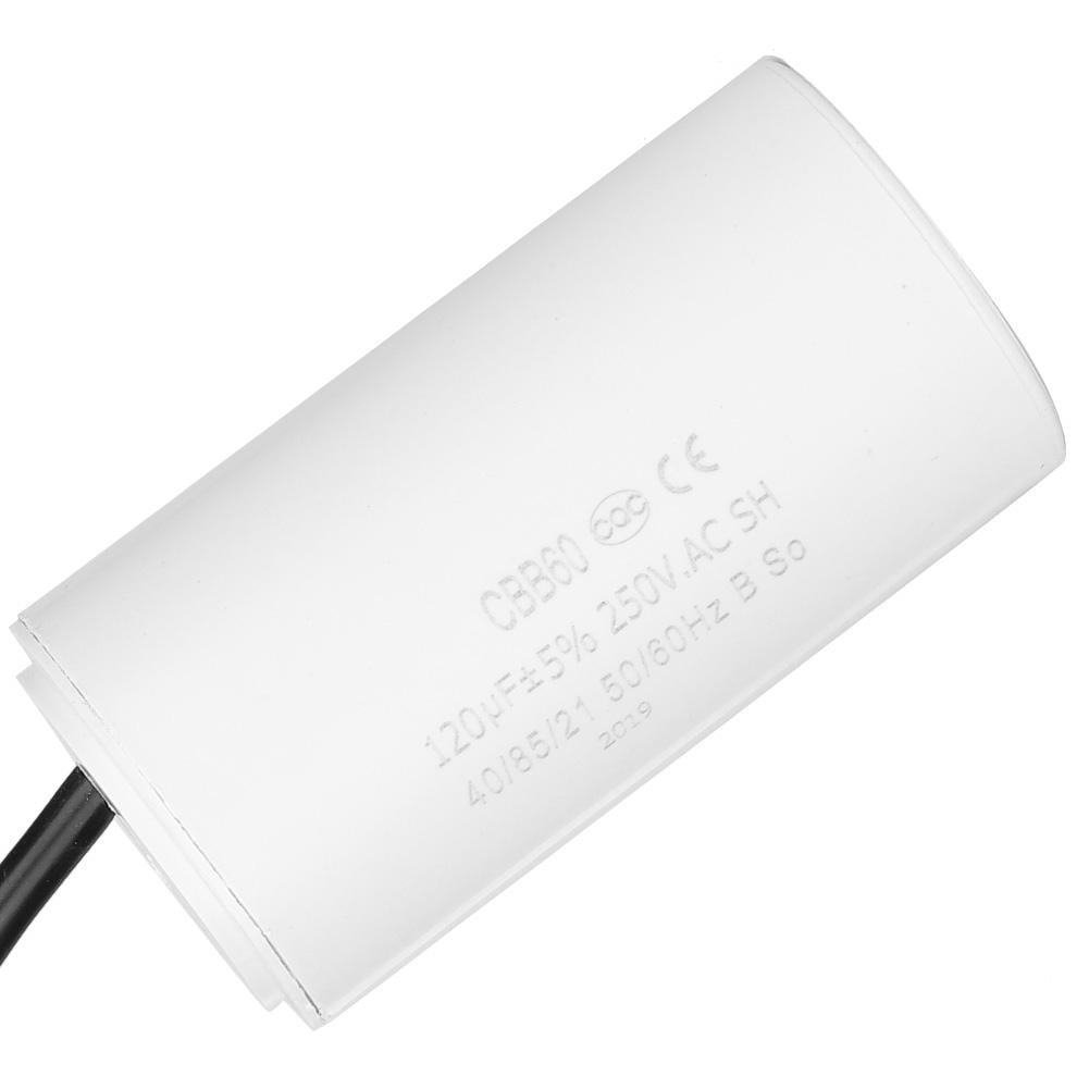 Regreso Condensador 120Mf 250Vac 50//60Hz Cbb60