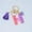 H, variante sur Porte-clés Lettre Scintillante en Résine, Couture de Couleur Couture Fluide Soverell, Porte-Clés Caractère Anglais Goutte de Colle Violette Oeufs de Pâques Suspendus Mignon Ornement de Voitures Support Porte Perles pour Enfants Paternoster