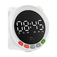 thumbnail image 1 of maskred Wireless Speaker Timing Device Space Saving Household Accessories Lightweight Multipurpose Music Player Alarm Clock White, 1 of 6