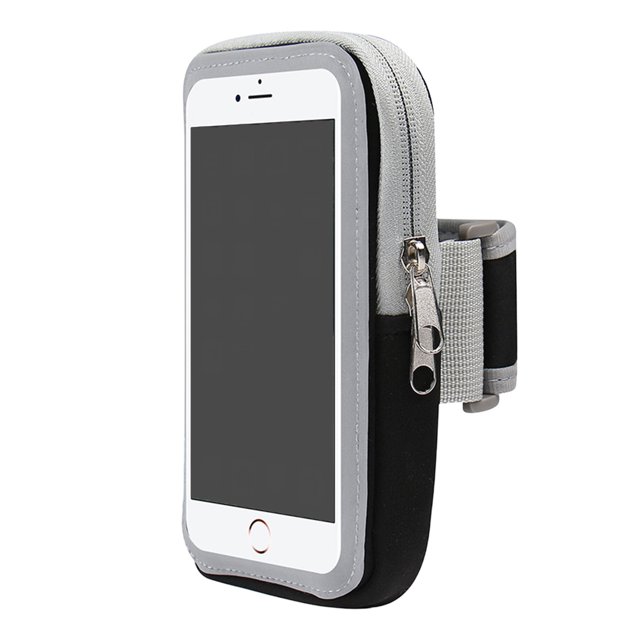 Conveniente para el bolso del brazalete del teléfono móvil de 5,5 pulgadas, bolso corriente del brazo de la pantalla táctil de los deportes