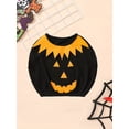 thumbnail image 2 of Disfraz De Halloween Para Niños Pequeños Y Niñas, Camisetas Sin Mangas Con Cuello Redondo En Forma De Calabaza, Traje De Fiesta De Cosplay, 2 of 4