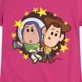 thumbnail image 3 of Disney - Buzz And Woody - Toddler & Youth Girls Short Sleeve Graphic T-Shirt, 3 of 5