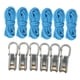 thumbnail image 2 of Cuerda con tensor de rodillo Herramienta para tensar cuerdas para cuerdas tensoras de equipo para exteriores 6 cuerdas 6 ganchos, 2 of 8
