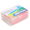 thumbnail image 2 of Interdental Brush Interdental Brush Toothpick Tooth Cleaning Tool 60pcs / Box Orthodontic Interdental Brush Tooth Cleaning Tool  Teeth Cleaner Toothpick Pink, 2 of 8